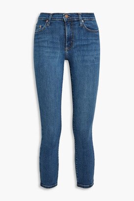 Cult cropped high-rise skinny jeans