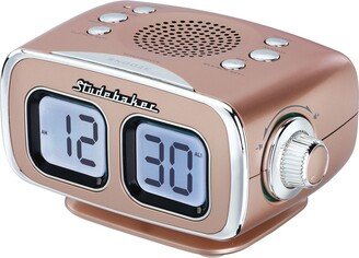 SB3500RG Roommate Retro Digital Bluetooth Am/Fm Clock Radio