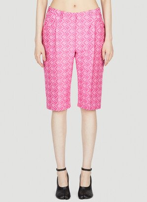 Moon Diamant Bermuda Shorts - Woman Shorts Pink Eu - 38