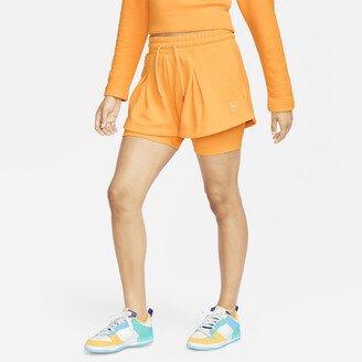 Women's Serena Williams Design Crew 3 Shorts in Yellow