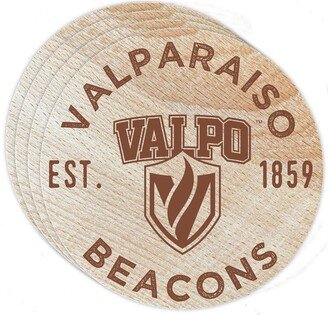 Valparaiso University Wood Coaster Engraved 4-Pack