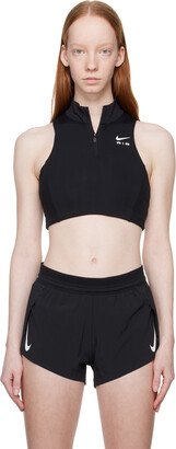 Black Air Swoosh Sport Bra