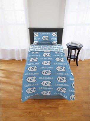 The Northwest Company COL 808 UNC Tar Heels Twin Bed in a Bag Set