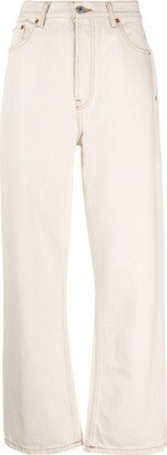 High-Rise Wide-Leg Jeans-CM