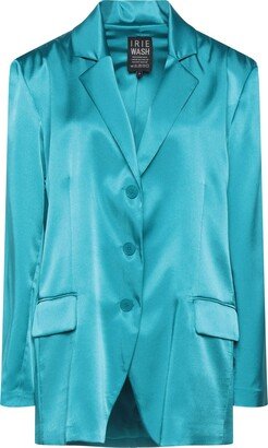 IRIÉ WASH Suit Jacket Turquoise