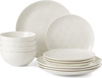 Bay Colors 12Pc Dinnerware Set