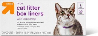Cat Litter Liners - L - 20ct - up & up™