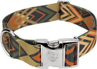 Country Brook Petz 1 1/2 Inch Premium Terracotta Arrows Dog Collar (Medium)