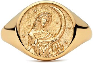 Awe Inspired Selene Signet Ring