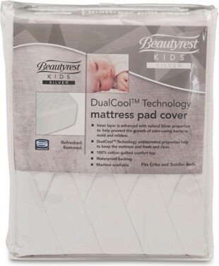 Dualcool Technology Fitted Baby Crib Mattress Pad Cover