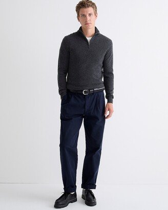 Cashmere half-zip sweater-AE