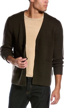 Wool & Cashmere-Blend Cardigan-AA