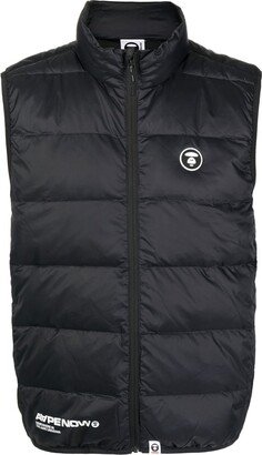 Quilted Down-Padded Gilet