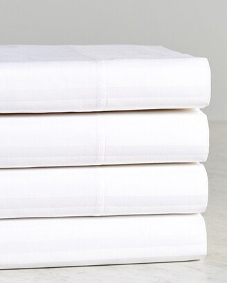 650Tc 100% Egyptian Cotton Striped Sheet Set-AA