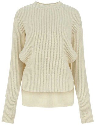 Ribbed Crewneck Jumper-AA