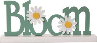 Metal 19.5 Multicolor Spring Bloom Word Decor - N/A