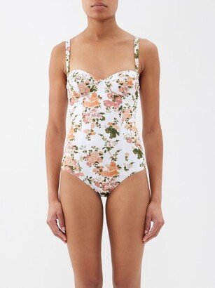 Amilia Floral-print Swimsuit