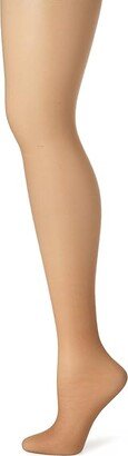 Women's Control Top Sheer Toe Silk Reflections Panty Hose (Barely There) Hose