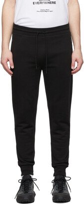 Black French terry Lounge Pants