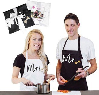 Mr. & Mrs. Couples Apron Gift Set | 29122NA