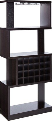 24/7 Shop at Home Anati Modern 24-Bottle Wine Cabinet