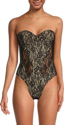 Lace Strapless Bodysuit