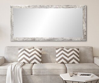 Brandtworks Distressed Aged White Floor Mirror