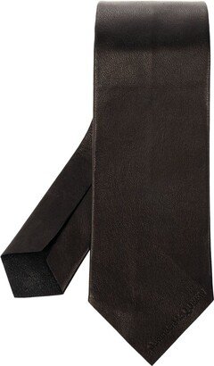 Logo Embossed Tie