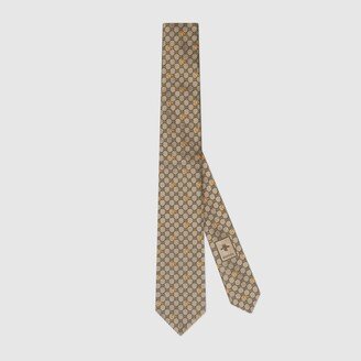 GG bees silk tie