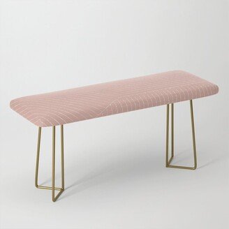 Lines (Blush Pink) Benches