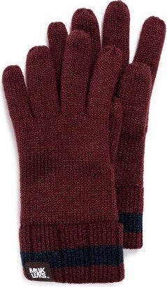 Men' Ribbed Glove, Oxford/Navy, OS