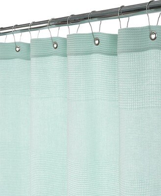 Waffle Texture Shower Curtain