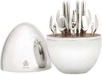 Mood Party 24-piece silver-plated flatware set