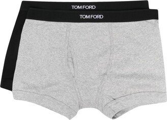 Logo-Tape Detail Boxers (Pack Of 2)