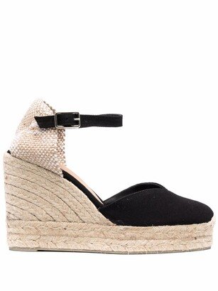 Chiarita Woven Wedge Sandals