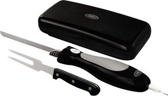 Electric Knife with Carving Fork and Storage Case-AA