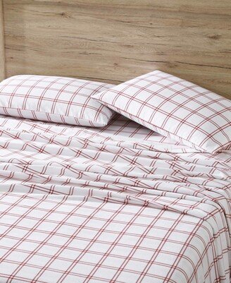 Cotton Flannel 4 Piece Sheet Set, Queen