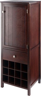 Brooke Jelly 47.44 Wood 3-Section Cupboard