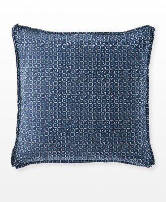 25 Mackenzie Lane Indigo Garden Euro Sham