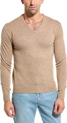 Douglas Anthony Douglas & Anthony Cashmere V-Neck Sweater