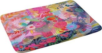 Geometric Flowers Bath Mat (36