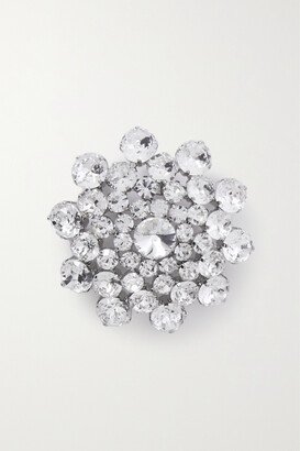 Rabanne - Silver-tone Crystal Brooch - One size