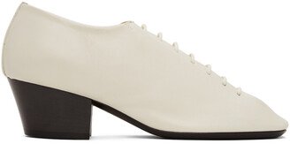 White Heeled Derbys