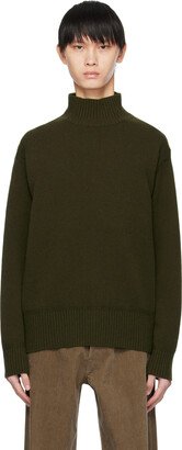 Taiga Takahashi Khaki Lot. 514 Turtleneck