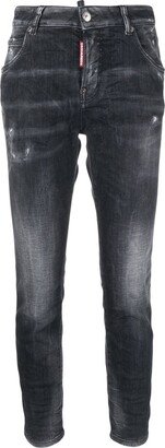 Cool Girl distressed slim-leg jeans-AB