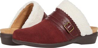 Nottingham Clog . (Burgundy) Women's Shoes