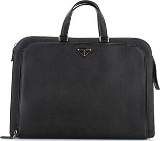 Travel Briefcase Saffiano Leather