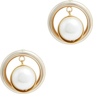 Miranda Faux Pearl Stud Earrings