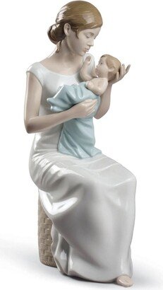 Soothing Lullaby Mother porcelain figurine (30cm)