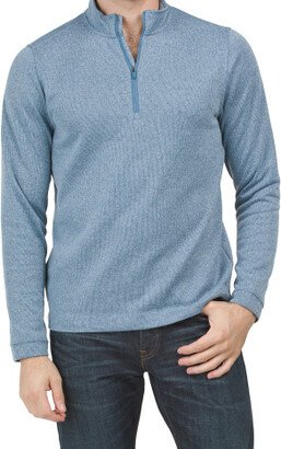 TJMAXX Sweater Knit Midlayer Quarter Zip Top For Men